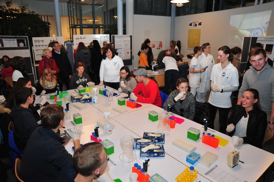 Alles genetisch oder was? Ausstellung/Mitmach-Aktion des Humangenetischen Institutes