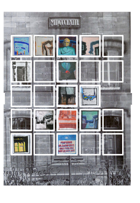 Ausschnitt aus dem Kunstprojekt der Jakob-Herz Schule