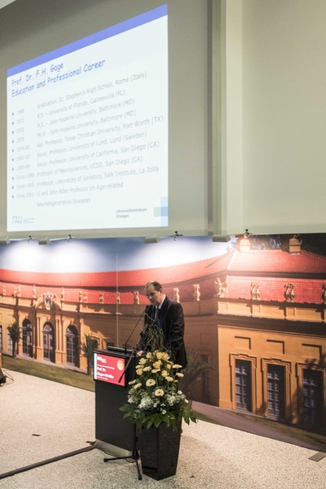 Prof. Dr. J. Winkler, Laudator