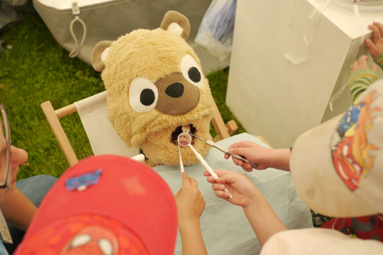 Auch Teddys müssen mal zum Arzt