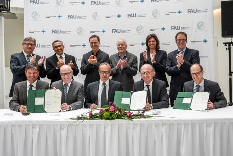 Ein Fundament für das Zentrum für Physik und Medizin