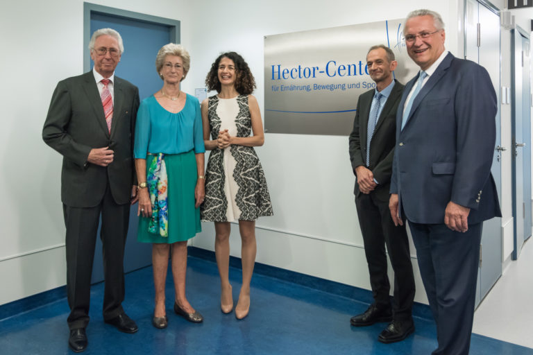 Eröffnung des „Hector-Center für Ernährung, Bewegung und Sport“