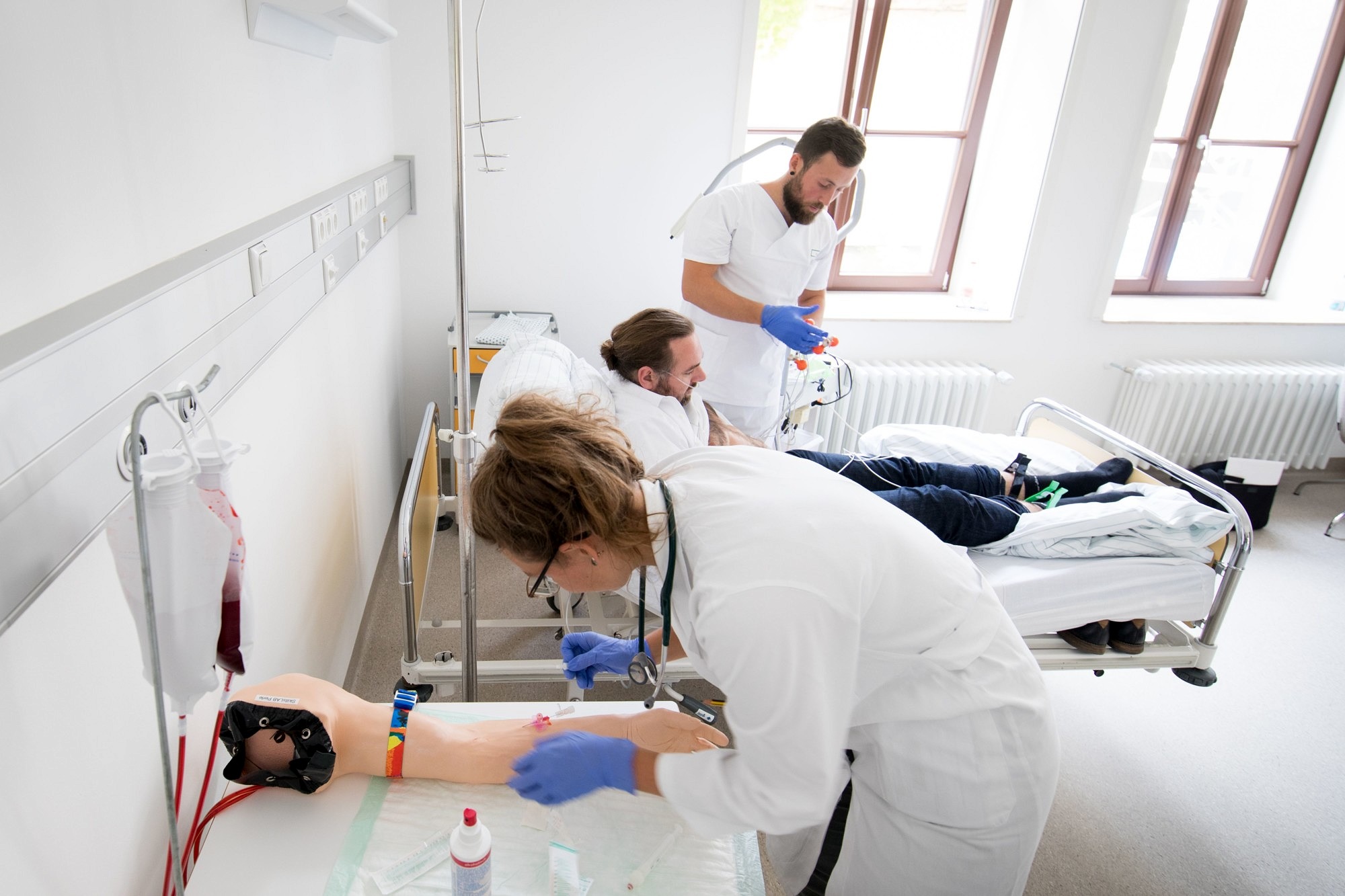 Simulationspatientenkrankenhaus - SimPatiK (Foto: FAU/E. Malter)