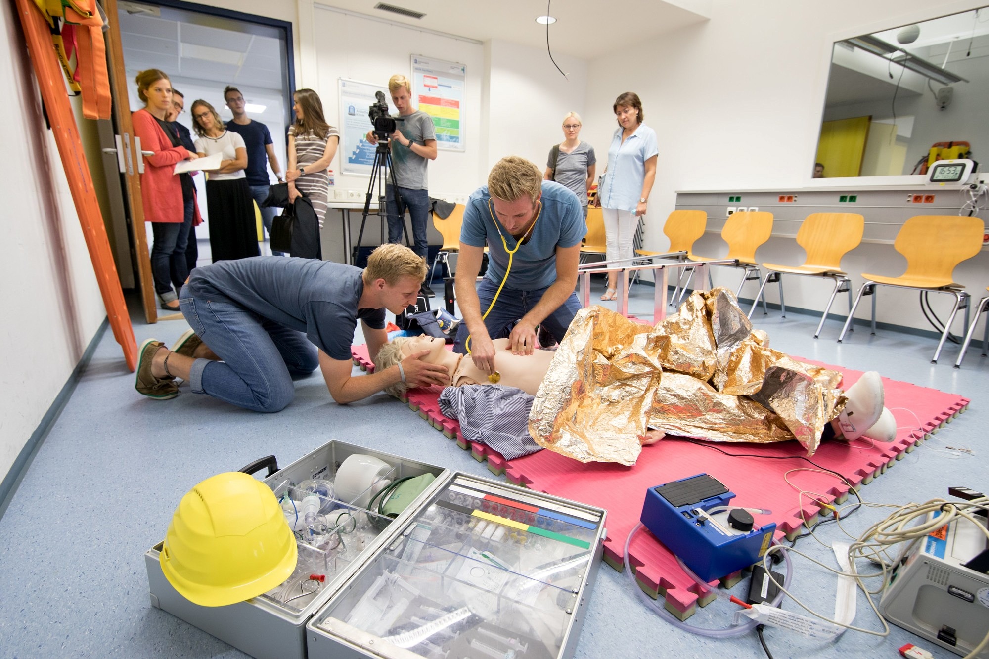 Simulationszentrum der Anästhesiologischen Klinik (Foto: FAU/E. Malter)