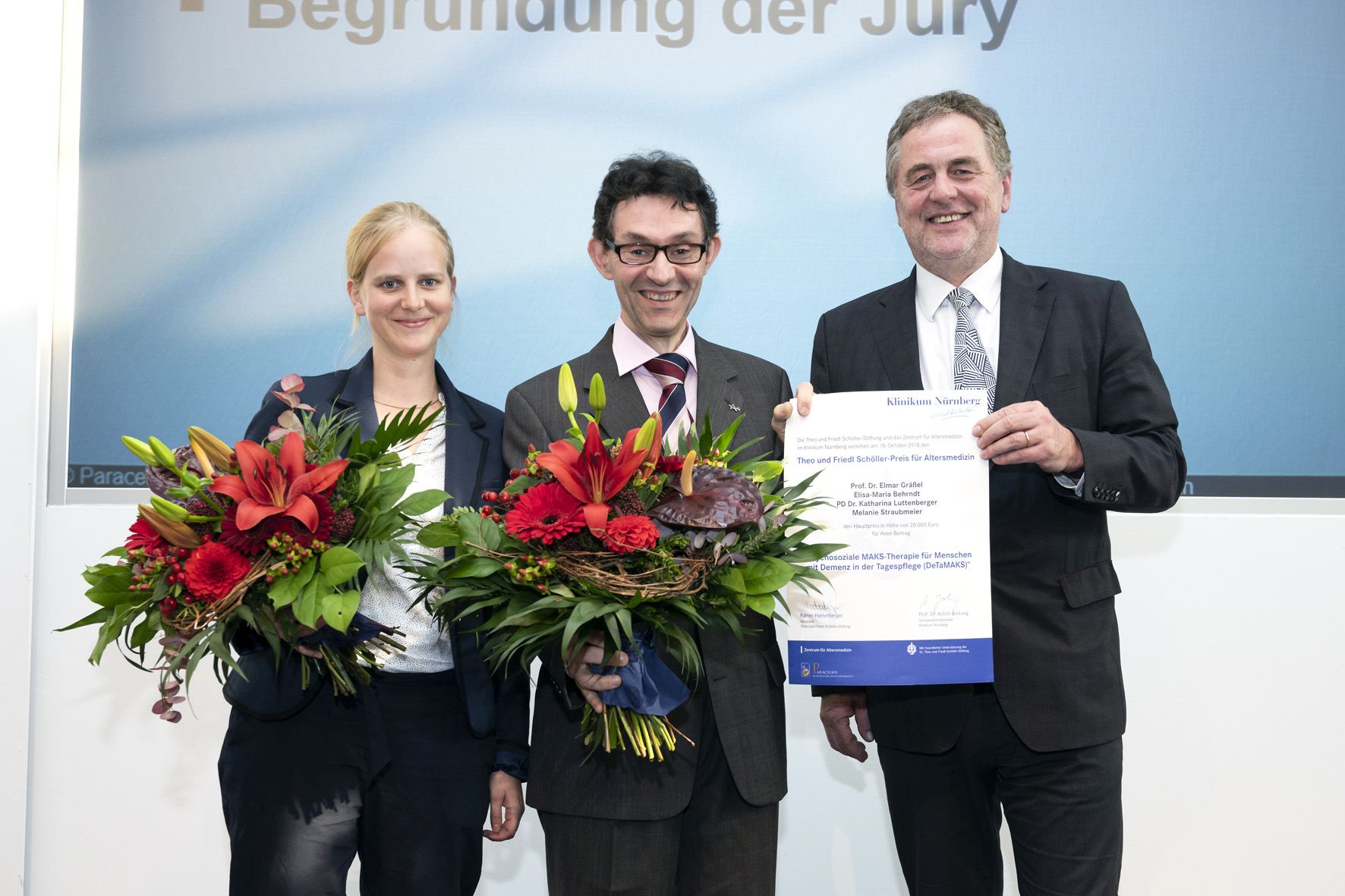 Zum Artikel "Dr. Theo und Friedl Schöller-Preis für Demenzforschung"