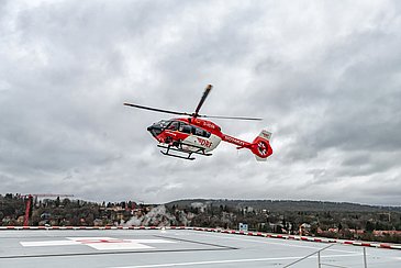 Zum Artikel "Erster Hubschrauber gelandet"
