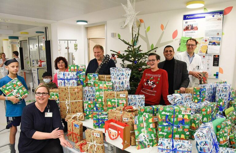 Liebevoll verpackte Weihnachtsfreude
