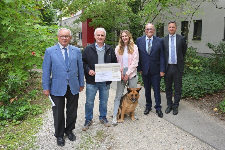 Kann Hündin Luna Brücken bauen?